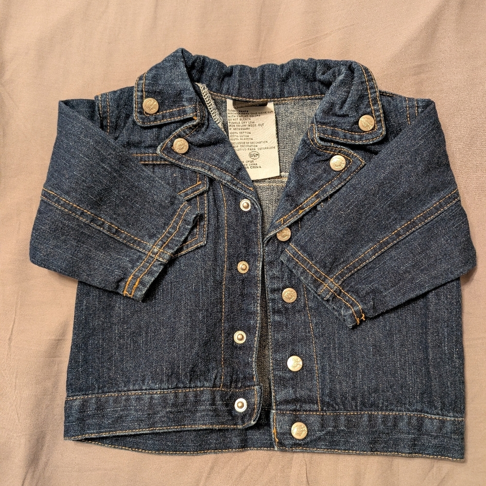4 for $12 Bundle - Harley Davidson Jean Jacket 6 Months